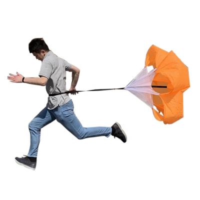 China Soccer Traning Parachute Sports Parachute Training Kit Soccer Resistance Umbrella Speed ​​Training Power Training Nylon Running Parachutes for sale