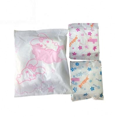 China Breathable Ultra Plus Breathable Cotton Sanitary Napkin Comfortable High Absorbent Female Wings Sanitary Pad for sale