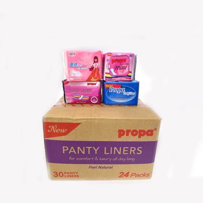 China Self brand breathable sanitary napkins women pads export to worldwide with factory price panty liner on sale for sale