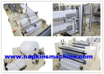 China Tissue Paper Napkin Making Machine With Embossing And Folding Process for sale