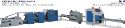 China Plastic Film Facial Tissue Production Line 6000 Sheets Per Min for sale