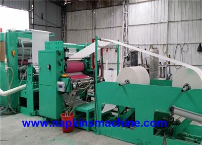 China Interfold Paper Towel Making Machine , Six Lane Towel Folding Machine for sale