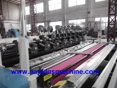 China Automatic Jumbo Roll Paper Slitting Machine , Toilet Roll Processing Slitter Machine for sale