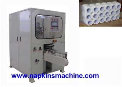 China Full Automatic Log Saw Cutting Machine / Toilet Tissue Paper Roll Cutter Machine for sale