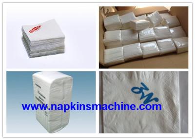 China High Capacity paper napkin folding making machine with SIEMENS MOTOR AND PLC for sale