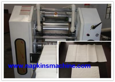 China 1/8 Folding Dinner Paper Napkin Machine 400mm , Napkin Manufacturing Machine for sale