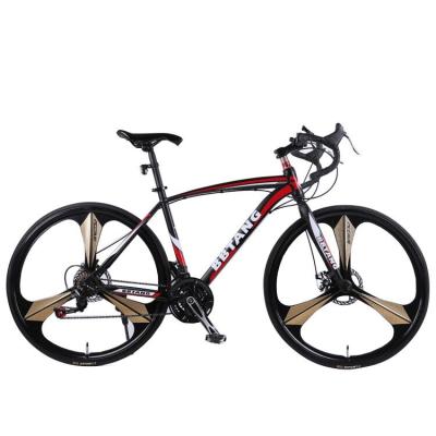 China Wholesale custom made high quality cheap roadbike OEM price 700C racing carbon fiber road bike bicycle packing steel for sale