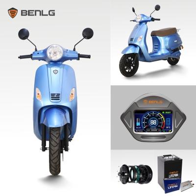 China Factory direct high speed 72v two wheel electric scooter 1500w with benlg F& A: 90/80-12 for sale