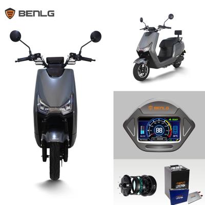 China 60v 72v Customizable Adult Electric Motorcycle Scooter 2000w With High Torque Motor F& A: 90/80-12 for sale