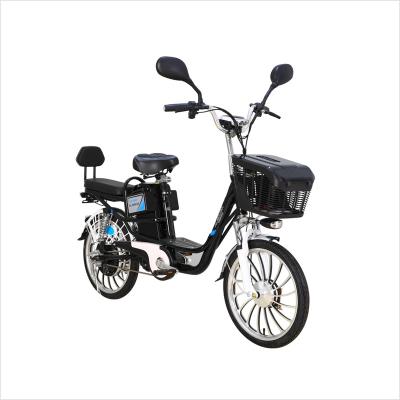 China Standard start 48v 60v e 350w 450w cheap bike hill electric bicycle with 10000 cycles lithium battery for sale