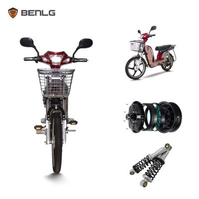 China Benlg china aluminum factory 48v 60v charging luxury electric bicycle 350w 400w for sale