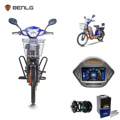 China Large loading capacity 48v12AH multi-functional classic electric bicycle for sale