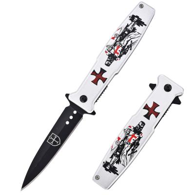 China Pocket Non-variable Straight Knife Stainless Steel High Quality Mountaineering Folding Outdoor Knife for sale