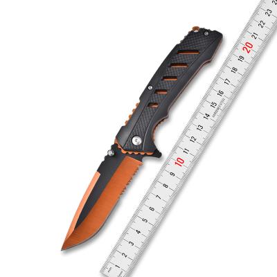 China Survival Camping Knife Stainless Steel Non-variable Outdoor Hunting Multifunctional Folding Knife for sale