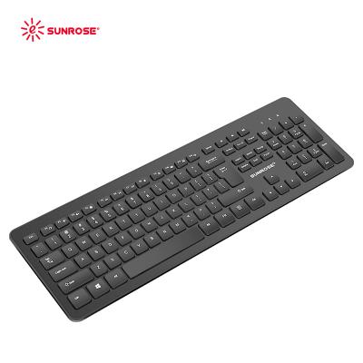 China High Quality Numeric Keypad 104 Keys USB Wired Slim Computer Keyboard for sale