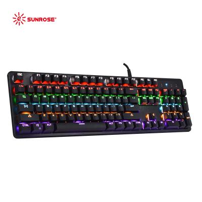 China High Quality Numeric Keypad Gaming LED Backlight PC Mechanical Keyboard for sale