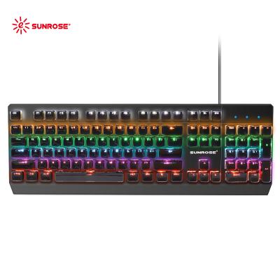 China Mechanical numeric keypad gaming wired keyboard for gamer for sale