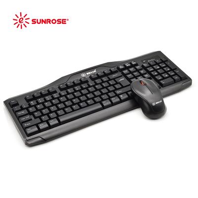 China For Home Office best selling computer wired keyboard and mouse combo for sale