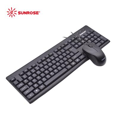 China Simply Good Basic Desktop/Laptop OEM Factory Price Desktop Keyboard And Mouse Set for sale