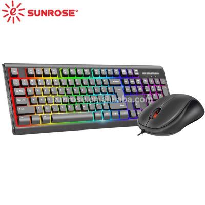 China Guangdong Brand New Desktop/Laptop Rechargeable Wireless Mouse and Keyboard Set with CE Certificate for sale