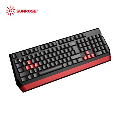 China High Quality Numeric Keypad USB 104 Keys Wired Feel LED Backlight PC Mechanical Keyboard for sale