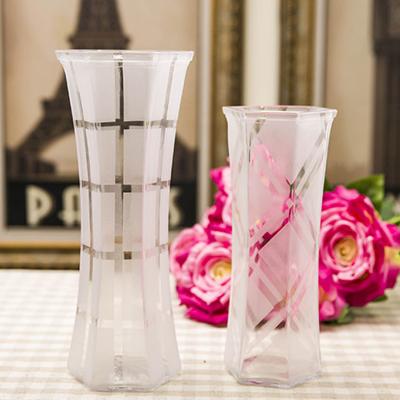 China Asian Zen Years Crystal Hot Selling Crystal Glass Vase For Wedding Centerpieces for sale