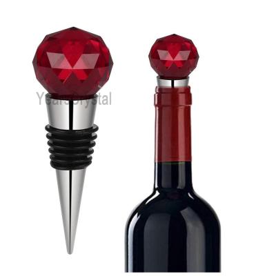 China New Europe Design Diamond Shape Top Whiskey Bottle Glass Wine Stopper for sale