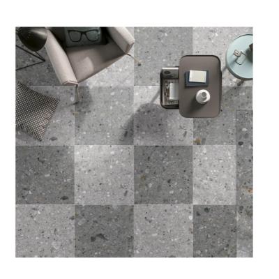 China Rustic Tiles Tiles beige and grey pattern polished cheap high quality floor tiles 600*600 for sale