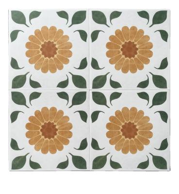 China Modern Porcelain tile ceramic tiles for living room with size customized flower  wall and floor tiles for sale