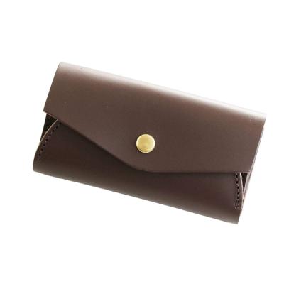 China Large Capacity Men's Nume Cards Case Leather Business Card Holder ID Plate Card BR8241 for sale