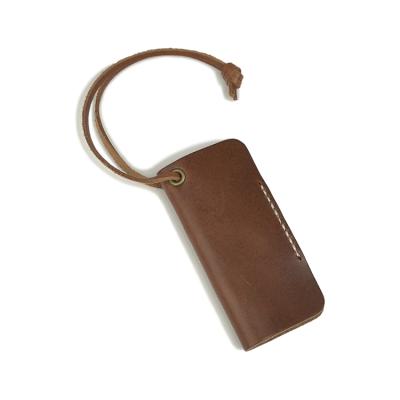 China NATIONAL NATIONAL Handmade Smart Key Holder Cowhide Car Key Case Smooth Leather Key Organizer BR8283 for sale