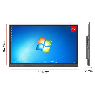 China School Teacher 75 Inch Touch Screen TV Intelligent Registration Board for sale