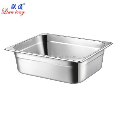 China Factory supply Eco-friendly high quality stainless steel European GN pan gastronorm 1/2 pan for sale