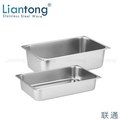 China Restaurants/Hotel/Home Food Container Casserole Liantong Factory Hotel Restaurant Equipment Standard Gastronorm GN Container Normal Buffet Tray With Cover for sale