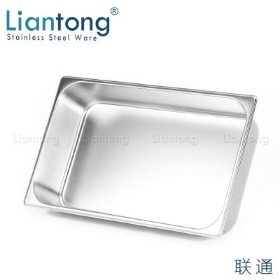 China Restaurants/Hotel/Home Food Container Pan Liantong Factory Restaurant Equipment Normal Standard Stainless Steel 201/304 Hotel Shake Gastronorm Container GN Pan for sale