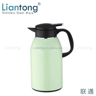 China Business Manufacturer Cheap 1.6L 2.2L Thermal Coffee Tea Water Vacuum Pot Bottle 304 Stainless Steel Flask à venda