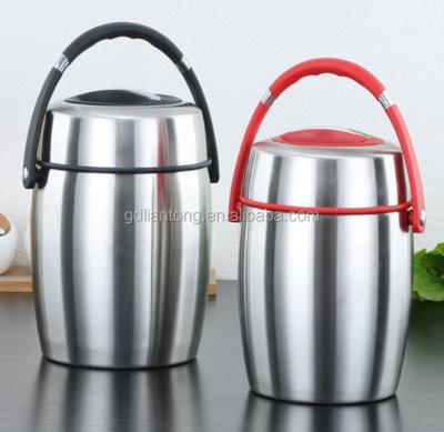 China Stainless Steel Thermos Food Container Heatable Insulated Food Storage Pot à venda