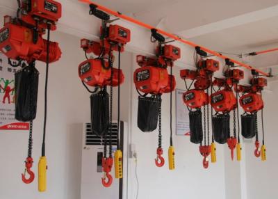 China Electric Chain Hoist With Low Headroom / Heavy Duty Performance For Lifting And Handling for sale