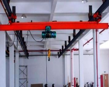 China Industrial 20 Ton Single Beam Overhead Bridge Crane With Hook Explosion Proof LDA Model for sale