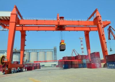 China 50 Ton RMG Rail Mounted Gantry Crane , Yard Gantry Crane Electrically Powered for sale