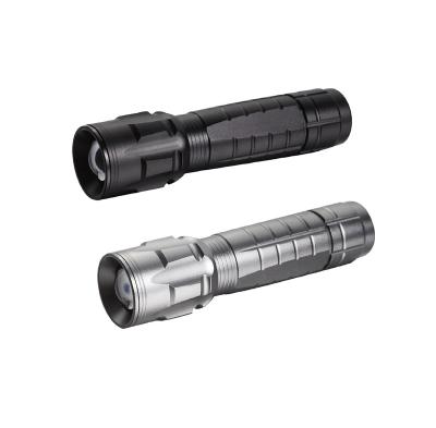 China Battery Operated Led Zoom Torch Focus Flashlight Batteries Available Long Runtime Lightweight Aluminum Function Led Flash Light for sale