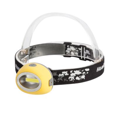 China Cheap Price 3W COB Industrial Multi-Function Plastic Headlamp Headlights Using AAA Battery Good For Climbing, Climbing for sale