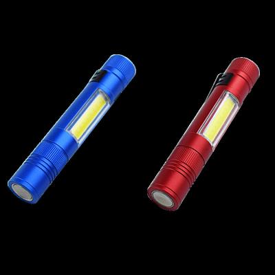 China With the clip on the side and the strong magnet on the base. Multifunctional Pen Light Screwdriver Aluminum COB Pen Light with Magnet for sale