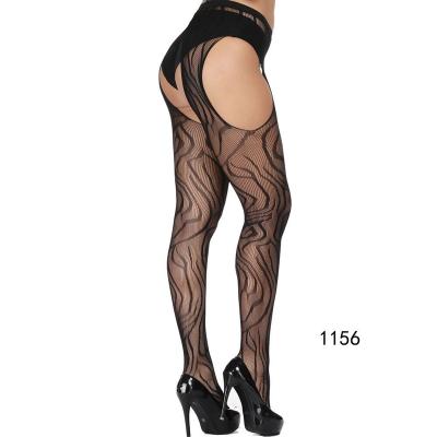 China Sexy breathable lace garter set female sex stockings seductive transparent garters with socks foreign trade waist stockings for sale