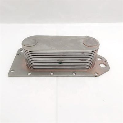 China Building Material Stores Excavator Parts PC300-7 6742-01-2450 Oil Cooler Engine Oil Cooler for sale