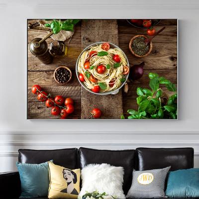 China Eco-friendly Material No View No Kitchen Home Posters Chinese Food Tomato Noodles Wall Art Pictures For Decor HD Print On Canvas Paintings Poster for sale