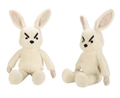 China Wholesale Plush Legs Toy Angry Bunny Doll Plush Long Legs Super Soft Animal Rabbit Plush Stuffed Toys for sale