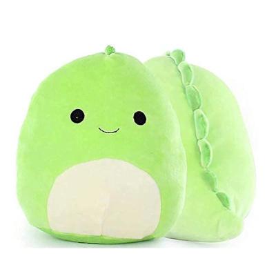 China 3D Cozy Cute Plush Toy Soft Cushion Birthday Gift 8 Inch Dinosaur Stuffed Plush Pillow Toys for sale