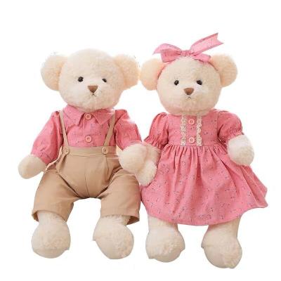 China High Quality Soft Cute Plush Toy Gift For Girls Valentine Animal Bear Teddy Bear Lovely Couples Gift for sale