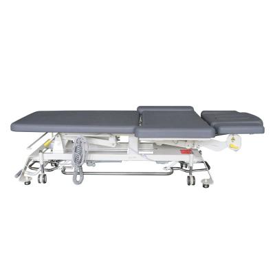 China Modern Custom Injection Foam Camino Treatment Table Electric Adjustable Massage Therapy Bed Physiotherapy Bed for sale